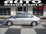 2006 Alabaster Silver Metallic Honda Civic Hybrid Sedan #26307680