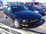 2008 Black Ford Mustang V6 Deluxe Coupe #26307525