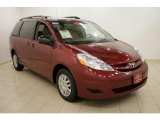 2007 Salsa Red Pearl Toyota Sienna LE #26355925