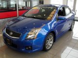 2008 Sapphire Blue Nissan Sentra SE-R Spec V #26355927