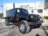 2008 Black Jeep Wrangler Unlimited Sahara 4x4 #26355805
