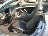 2009 Infiniti G 37 S Sport Convertible Graphite Interior