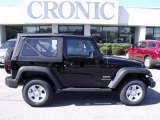 2010 Black Jeep Wrangler Sport 4x4 #26355664