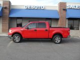 2008 Bright Red Ford F150 XLT SuperCrew 4x4 #26355670