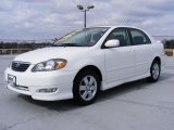 2007 Super White Toyota Corolla S #26399377