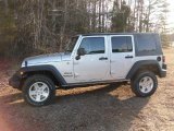 2010 Bright Silver Metallic Jeep Wrangler Unlimited Sport 4x4 #26399403