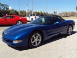 2003 Electron Blue Metallic Chevrolet Corvette Convertible #26437109