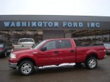 2008 Bright Red Ford F150 XLT SuperCrew 4x4 #26437022