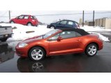 2009 Sunset Pearlescent Pearl Mitsubishi Eclipse Spyder GS #26437057