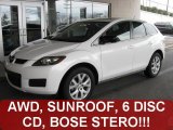 2007 Crystal White Pearl Mica Mazda CX-7 Sport #26459982