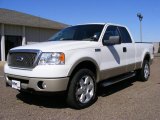 2007 Oxford White Ford F150 Lariat SuperCab 4x4 #26460473