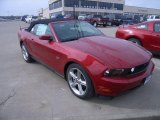 2010 Red Candy Metallic Ford Mustang GT Premium Convertible #26460530