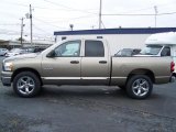 2008 Light Khaki Metallic Dodge Ram 1500 Lone Star Edition Quad Cab #26460376