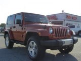 2009 Sunburst Orange Pearl Coat Jeep Wrangler Sahara 4x4 #26505306