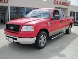 2006 Bright Red Ford F150 XLT SuperCab #26505505