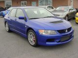 2006 Electric Blue Mitsubishi Lancer Evolution IX #26505625