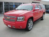 2008 Victory Red Chevrolet Suburban 1500 LT #26505511