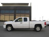 2009 Summit White Chevrolet Silverado 1500 LT Extended Cab 4x4 #26505632