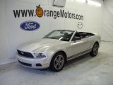2010 Brilliant Silver Metallic Ford Mustang V6 Premium Convertible #26505368