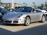 2005 Arctic Silver Metallic Porsche 911 Carrera Cabriolet #87852