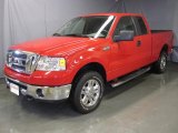 2008 Bright Red Ford F150 XLT SuperCab 4x4 #26505448