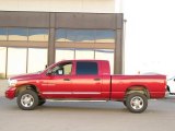Inferno Red Crystal Pearl Dodge Ram 3500 in 2006