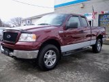 2005 Bright Red Ford F150 XLT SuperCab 4x4 #26549050