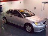 2005 Satin Silver Metallic Honda Civic Value Package Coupe #26594872