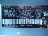 2010 Camry Color Code for Aloe Green Metallic - Color Code: 776