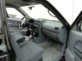 2002 Nissan Frontier SC Crew Cab 4x4 Charcoal Interior
