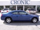 2009 Deep Water Blue Pearl Dodge Charger SXT #26595374