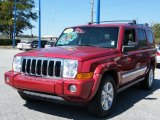 2006 Inferno Red Pearl Jeep Commander Limited #26595216