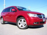 2009 Inferno Red Crystal Pearl Dodge Journey SXT AWD #26594990