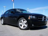 2008 Brilliant Black Crystal Pearl Dodge Charger R/T #26594993
