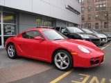 2008 Guards Red Porsche Cayman  #26673392