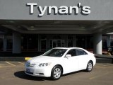 2007 Super White Toyota Camry LE V6 #26595122