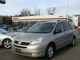 2005 Silver Shadow Pearl Toyota Sienna LE #26673164