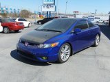 2007 Royal Blue Pearl Honda Civic Si Coupe #26672891