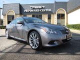 2008 Platinum Graphite Gray Infiniti G 37 S Sport Coupe #26673335