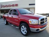 2006 Flame Red Dodge Ram 1500 SLT Quad Cab #26673371