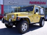 2006 Solar Yellow Jeep Wrangler X 4x4 #26673204