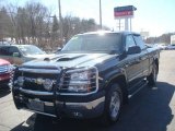 2005 Dark Green Metallic Chevrolet Silverado 1500 Z71 Extended Cab 4x4 #26743984