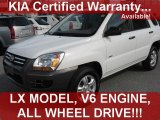 2008 Clear White Kia Sportage LX V6 4x4 #26743839