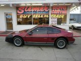 1987 Medium Garnet Red Metallic Pontiac Fiero GT #26744041