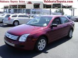 2007 Redfire Metallic Ford Fusion S #2669321