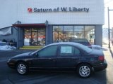 2001 Black Saturn S Series SL2 Sedan #26743928