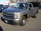 2008 Graystone Metallic Chevrolet Silverado 1500 LS Regular Cab #26772971