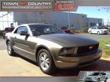 2005 Mineral Grey Metallic Ford Mustang V6 Deluxe Convertible #26773089