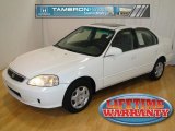 2000 Taffeta White Honda Civic EX Sedan #26778504