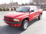 2002 Flame Red Dodge Dakota Sport Quad Cab 4x4 #26778587